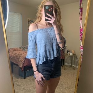 off the shoulder top